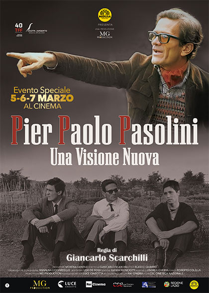 Locandina italiana Pier Paolo Pasolini - Una visione nuova