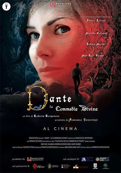 Locandina italiana Dante La Commedia Divina