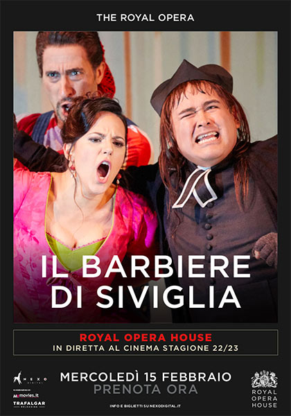 Locandina italiana The Royal Opera | Il barbiere di Siviglia