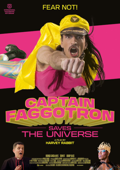 Locandina italiana Captain Faggotron Saves the Universe