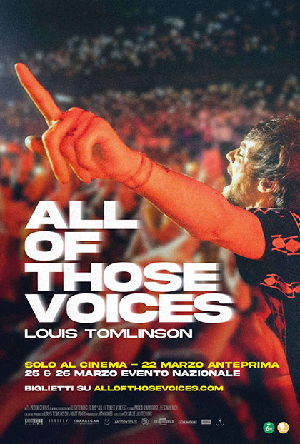 Louis Tomlinson - All of Those Voices poster