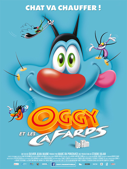 Locandina italiana Oggy et les Cafards - Le Film