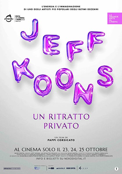 Locandina italiana Jeff Koons - Un Ritratto Privato
