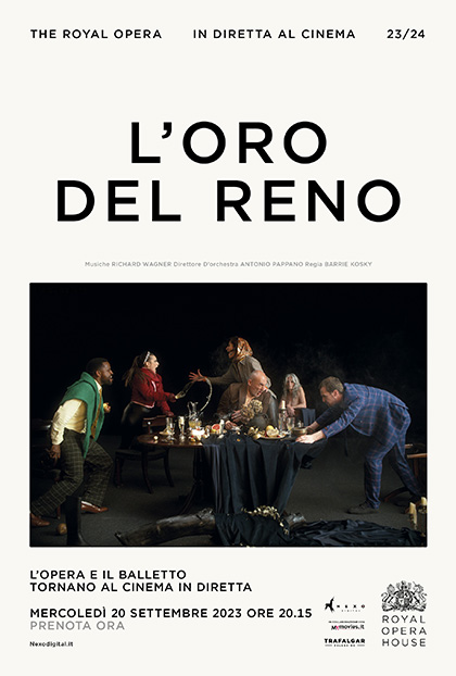 Locandina italiana Royal Opera House - L'Oro del Reno
