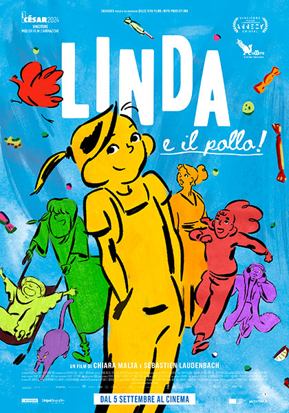 Poster Linda e il Pollo