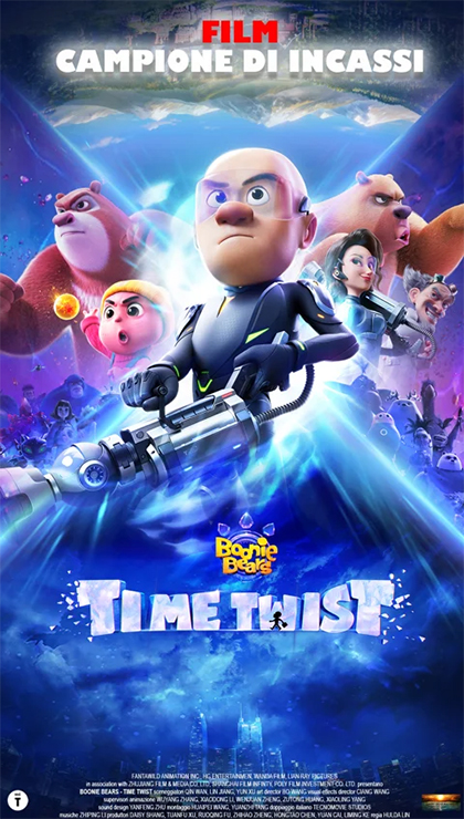 Locandina italiana Boonie Bears - Time Twist