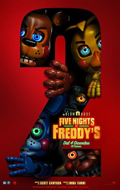 Locandina italiana Five Nights At Freddy's 2