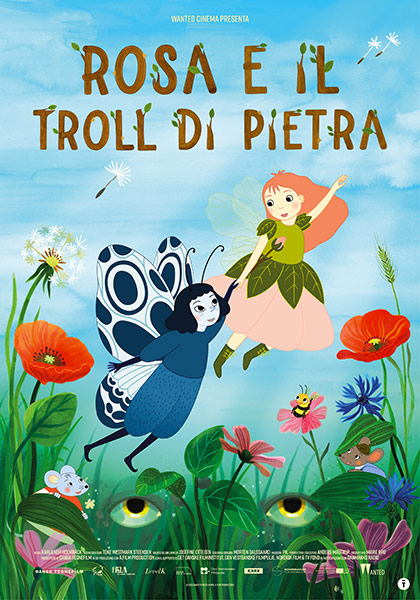 Locandina italiana Rosa e il Troll di Pietra