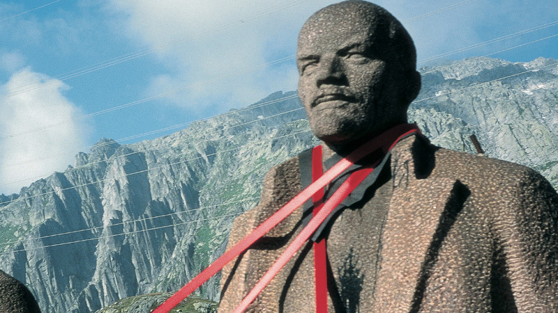 Szeeman and Lenin Crossing the Alps