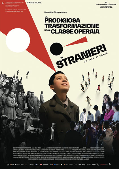 Poster La prodigiosa trasformazione della classe operaia in stranieri