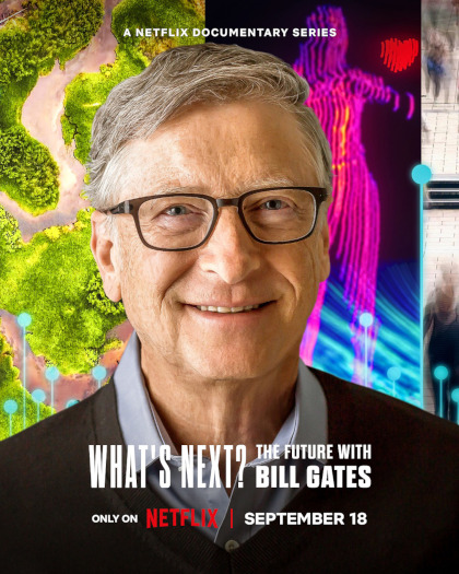 Locandina italiana What's Next? Verso il futuro con Bill Gates