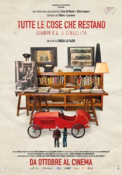 Locandina italiana Tutte le Cose che Restano - Studio E.L a Cinecitt