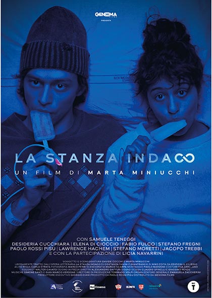 Locandina italiana La stanza indaco