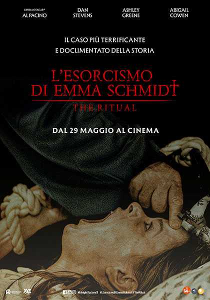 Locandina: L'ESORCISMO DI EMMA SCHMIDT - THE RITUAL Locandina: L'ESORCISMO DI EMMA SCHMIDT - THE RITUAL