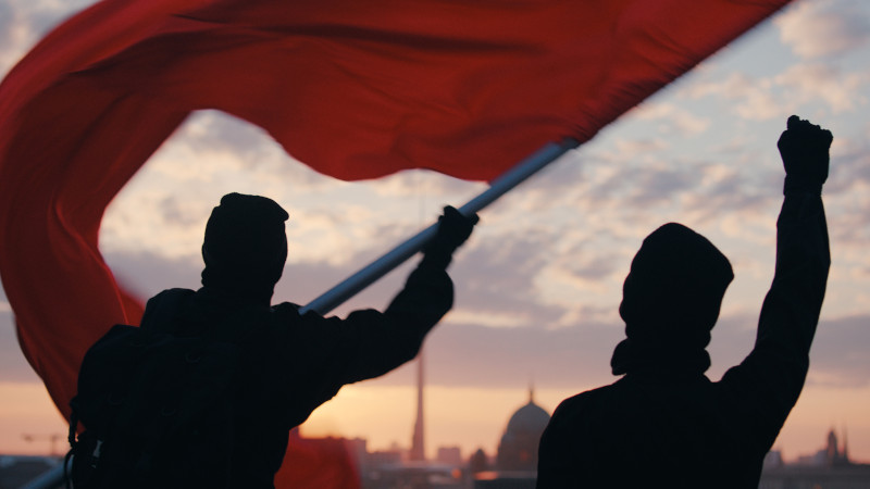 Red Stars Upon the Field