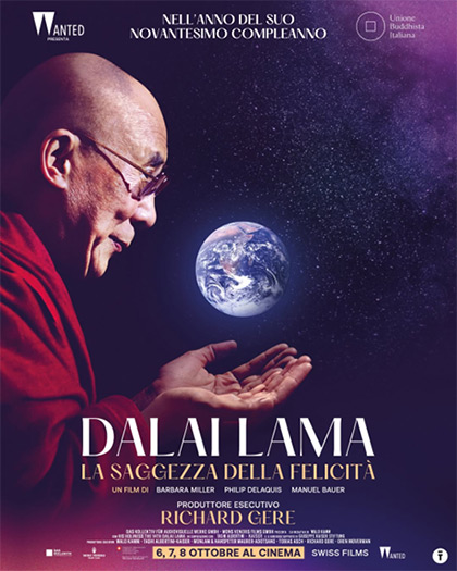 Locandina italiana Dalai Lama - La saggezza della felicit
