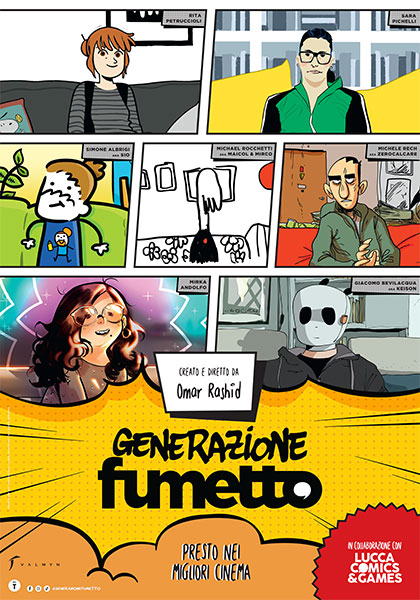 Locandina italiana Generazione Fumetto