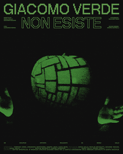 Locandina italiana Giacomo Verde non Esiste