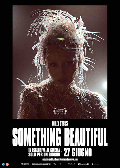 Locandina italiana Miley Cyrus - Something Beautiful