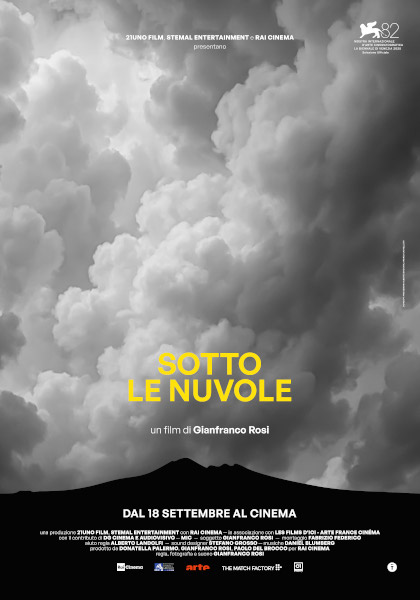Locandina italiana Sotto le nuvole