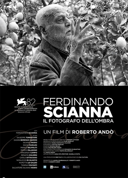 Locandina italiana Ferdinando Scianna - Il fotografo dell'ombra