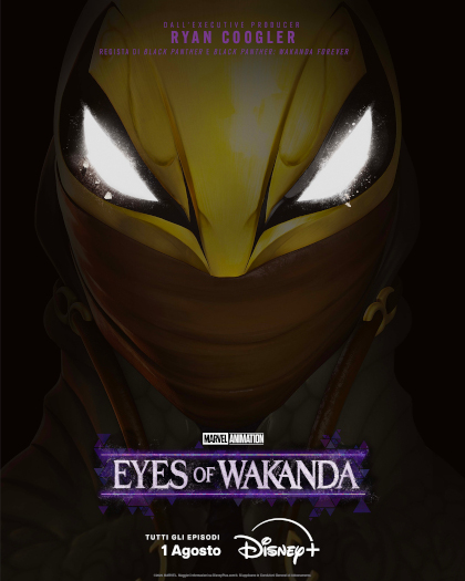 Locandina italiana Eyes of Wakanda