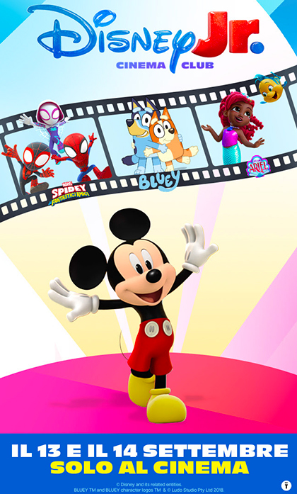 Locandina italiana Disney Junior Cinema Club