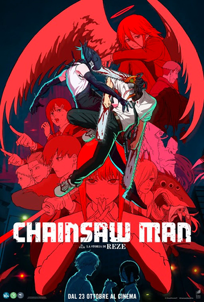 Locandina italiana Chainsaw Man - Il film: La storia di Reze