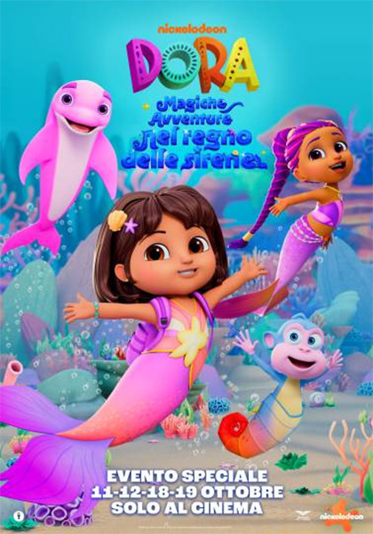 Locandina italiana Dora - Magiche avventure nel regno delle sirene