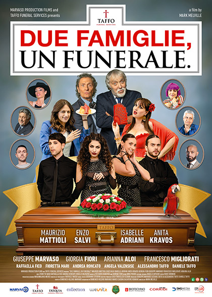Locandina italiana Due famiglie, un funerale