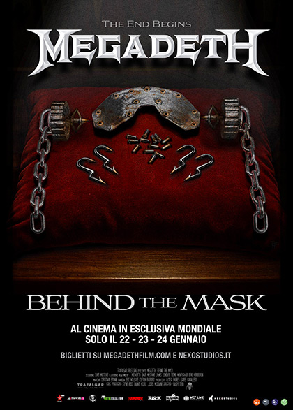 Locandina italiana Megadeth: Behind the Mask