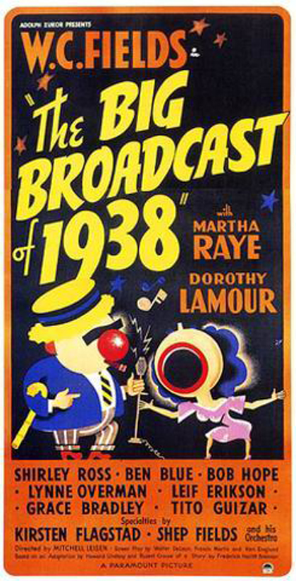 Locandina italiana The Big Broadcast of 1938