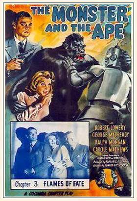 Locandina italiana The Monster and the Ape
