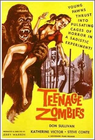 Locandina italiana Teenage Zombies