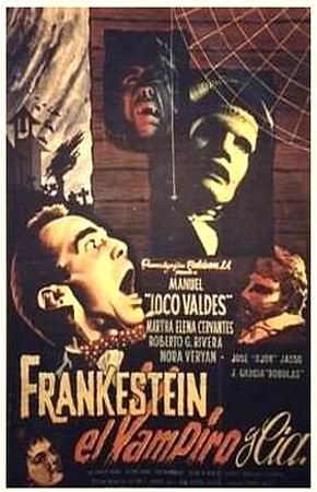 Locandina italiana Frankenstein, el vampiro y compaa