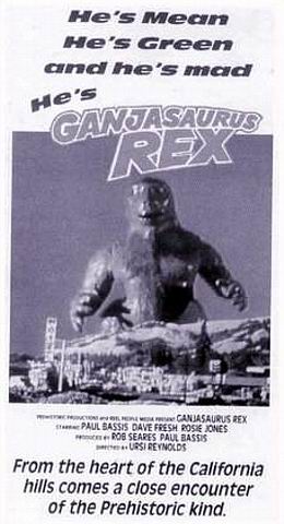 Locandina italiana Ganjasaurus rex