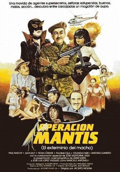 Locandina italiana Operacin Mantis