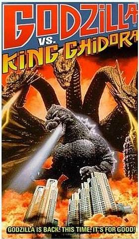 Locandina italiana Godzilla contro King Ghidora
