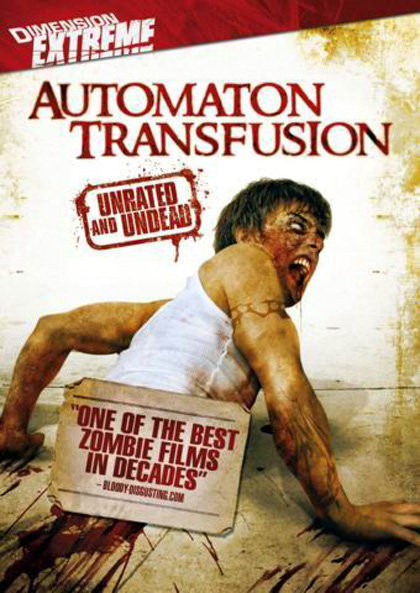 Locandina italiana Automaton Transfusion