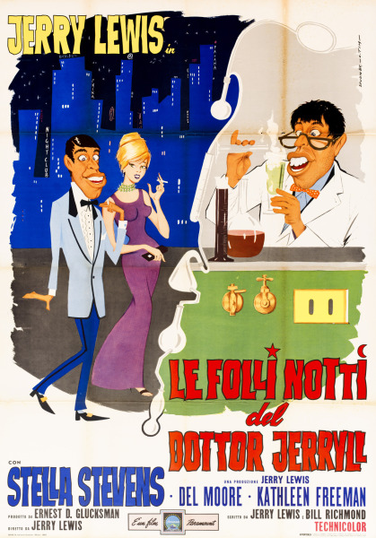 Poster Le folli notti del dottor Jerryll  n. 0