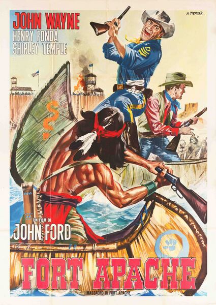 Poster Il massacro di Fort Apache  n. 0
