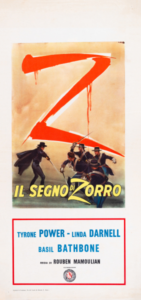 Poster Il segno di Zorro  n. 0