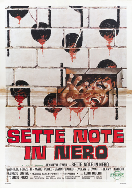 Poster Sette note in nero  n. 0