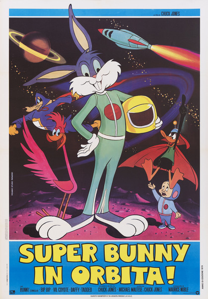 Poster Super Bunny in orbita  n. 0