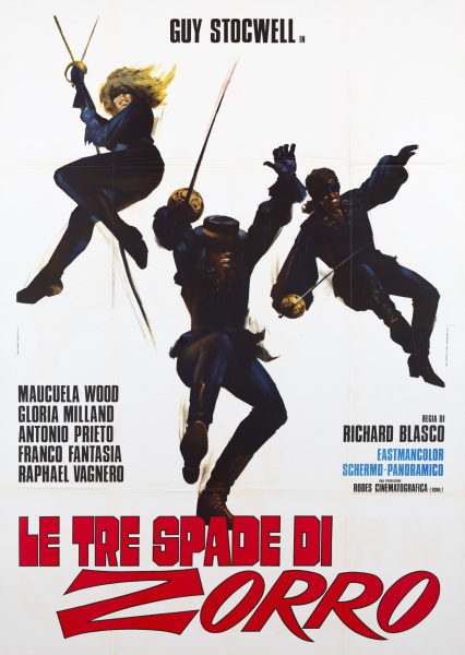 Poster Le tre spade di Zorro  n. 0