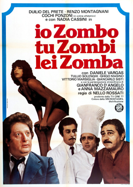 Poster Io zombo, tu zombi, lei zomba  n. 0