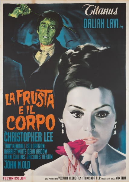 Poster La frusta e il corpo  n. 0
