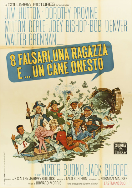 Poster Otto falsari, una ragazza e... un cane onesto  n. 0