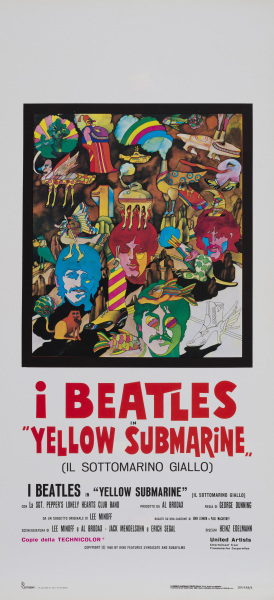 Poster Yellow Submarine - Il sottomarino giallo  n. 0