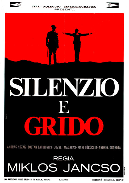 Poster Silenzio e grido  n. 0